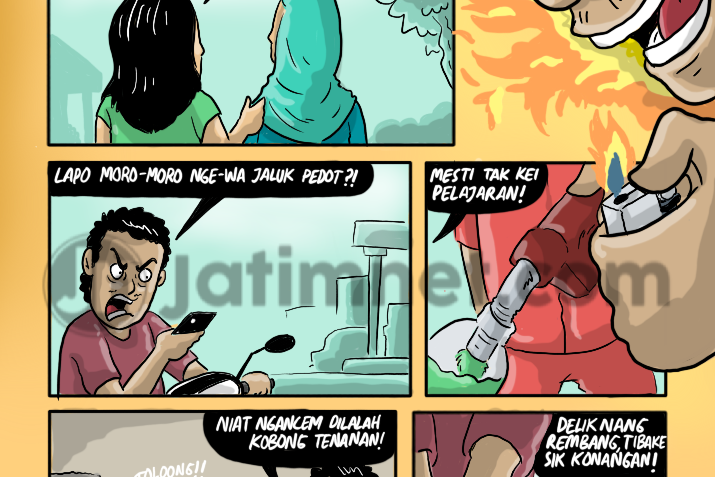 Emosi Terbakar, Maspuryanto Bakar Istrinya