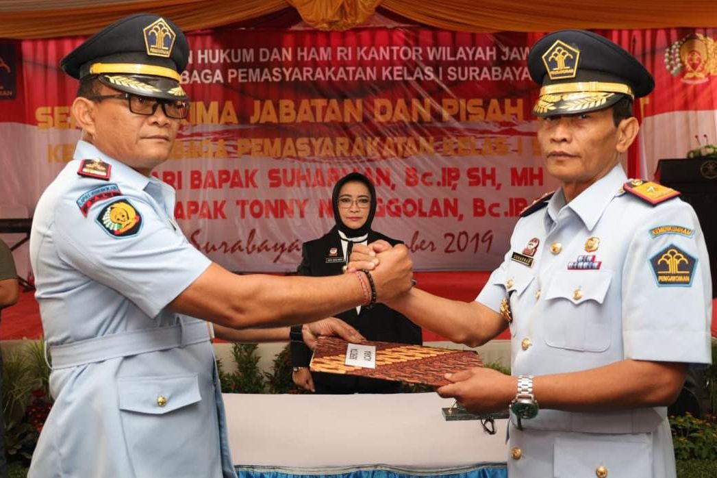Mantan Kepala Lapas Krobokan Bali Pimpin Lapas Kelas 1 Surabaya