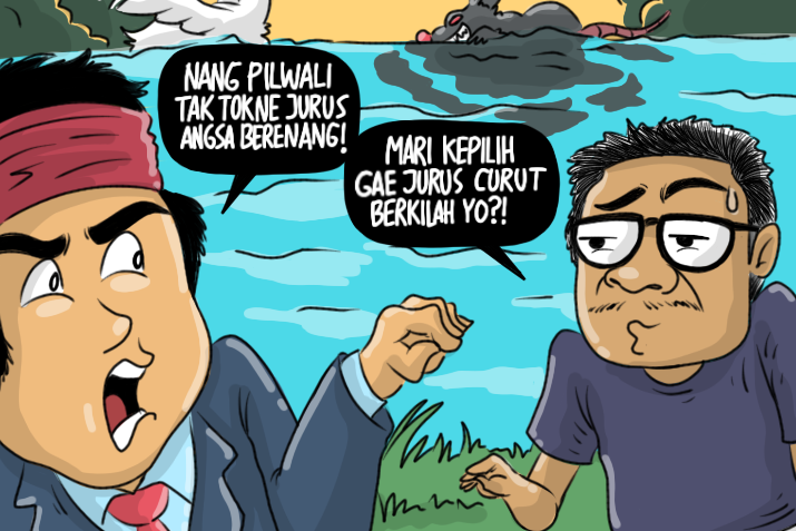 Jurus Angsa Jelang Pilkada