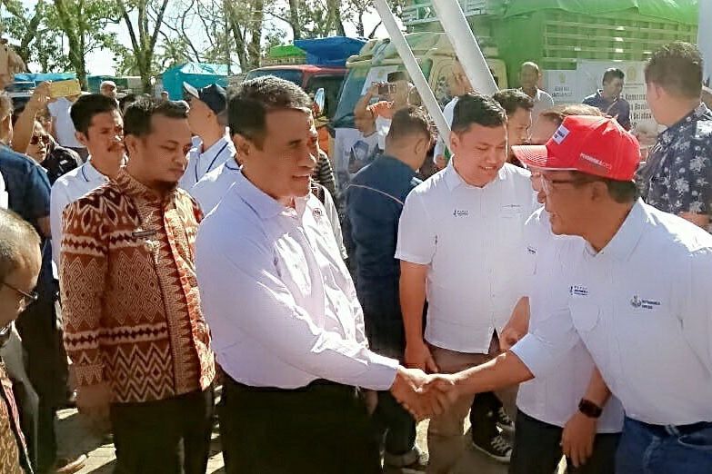 Petro Peduli Berbagi, Bantu Korban Banjir Sulawesi