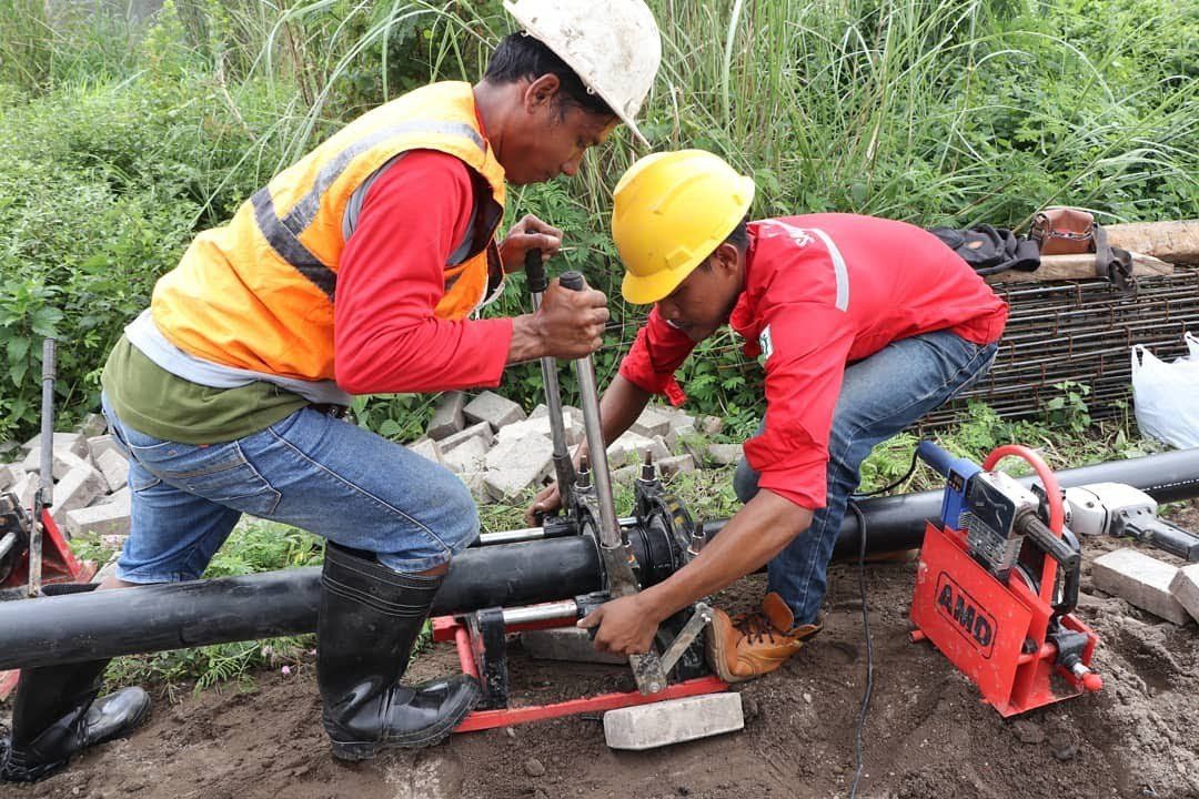 PDAM Siapkan Jaringan Air di Kelurahan Ujung, Sukolilo
