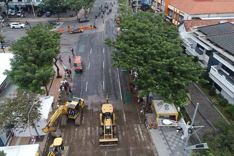Pasca Longsor, Peresmian Gubeng Tunggu Penyerahan dari Pelaksana Proyek