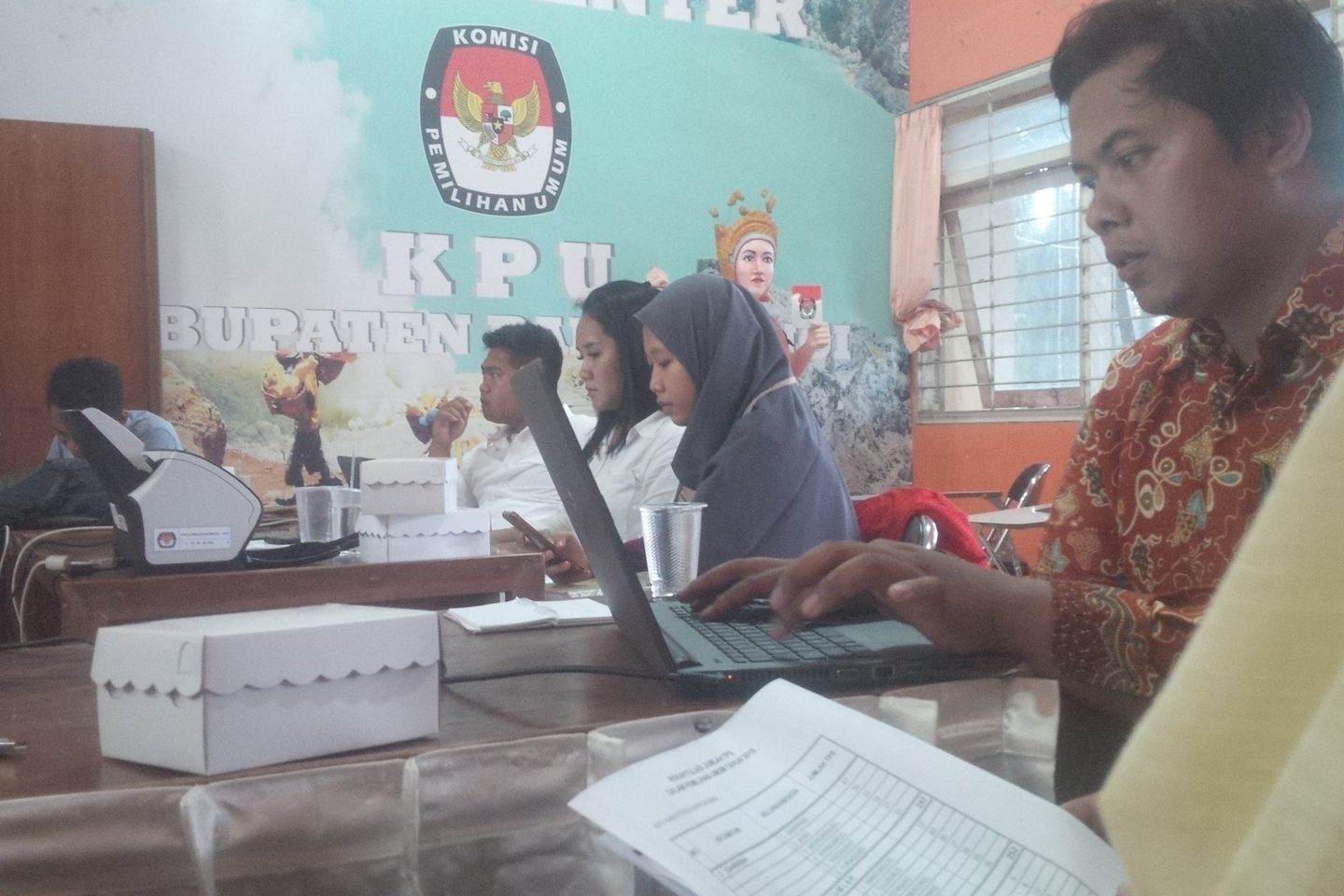 Banyuwangi Uji Coba Hitung Cepat Pemilu 2019