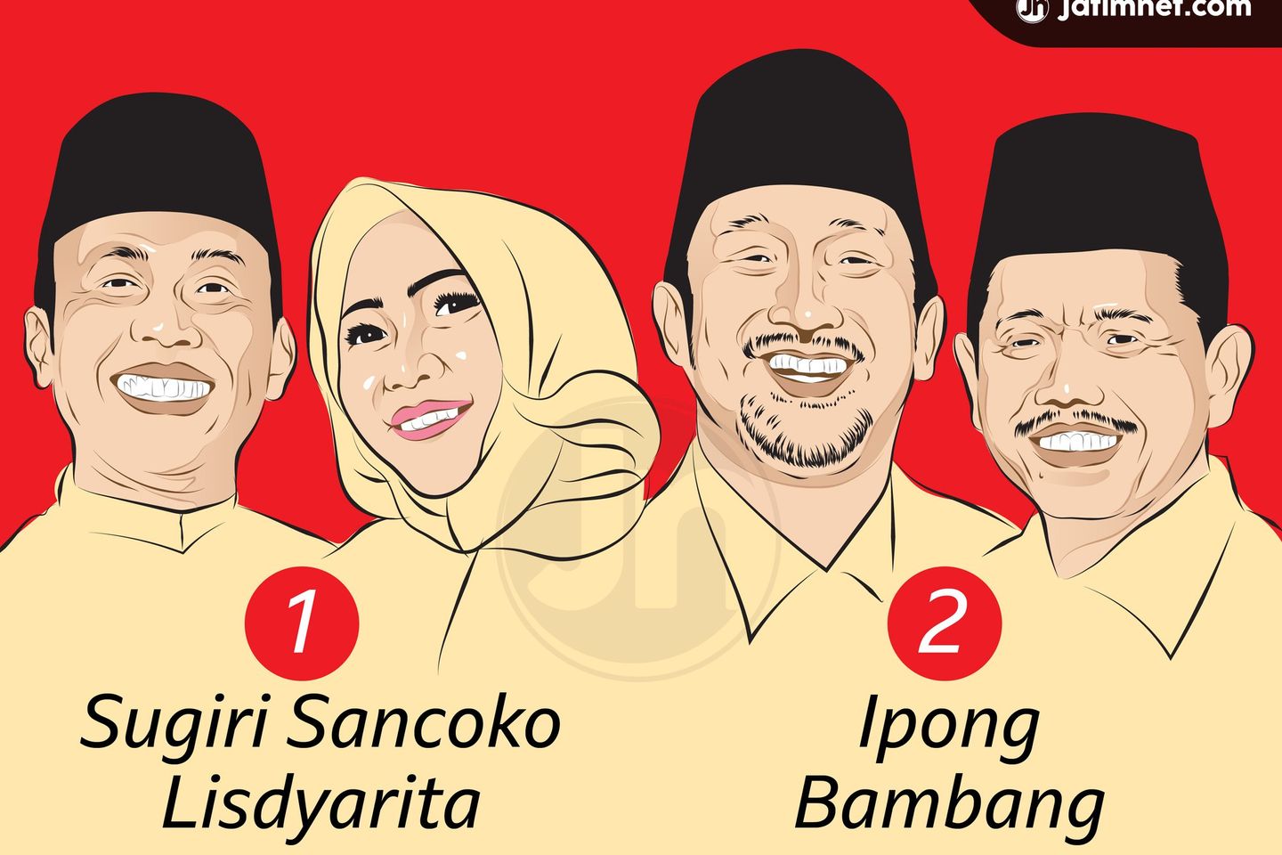 Debat Perdana Pilkada Ponorogo Berjalan Lancar
