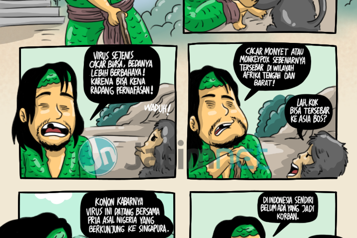 Cacar Monyet Ancam Manusia