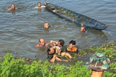 Bermain Perahu di Rawa dan Terbalik, Satu Anak di Lamongan Tewas Tenggelam