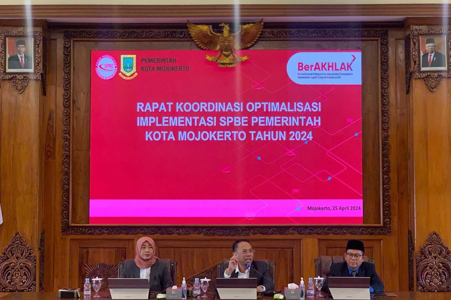 Indeks Sistem Pemerintahan Berbasis Elektronik Pemkot Mojokerto Terus Meningkat