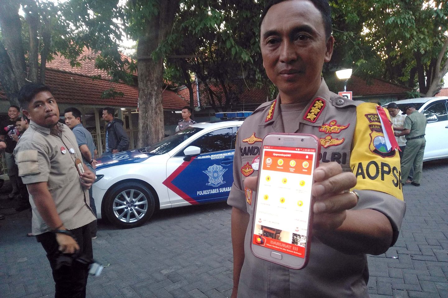 Aplikasi Jogo Suroboyo Bantu Masyarakat untuk Mendapatkan Layanan Kepolisian