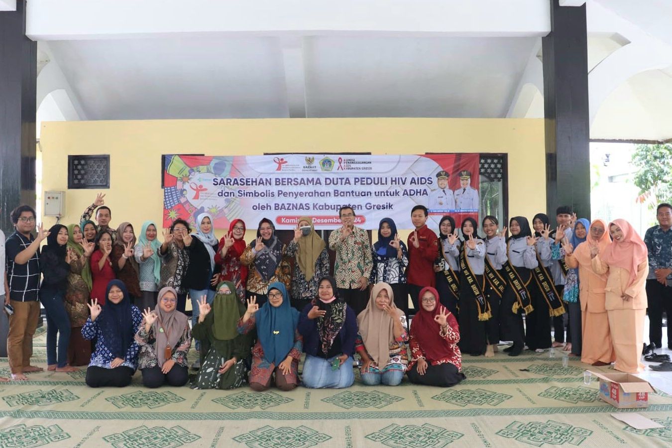 Hari AIDS Sedunia, Wabup Gresik Ajak Kolaborasi Perkuat Komitmen Cegah HIV/AIDS