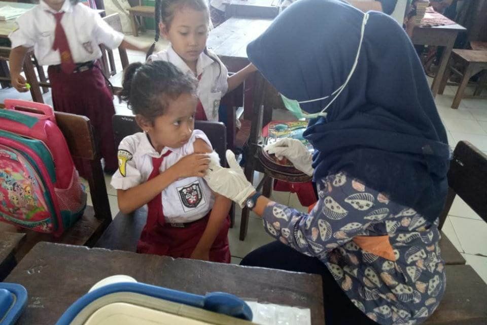 Cegah Difteri, Dinkes Mojokerto Siapkan Vaksin untuk Ratusan Ribu Anak-anak