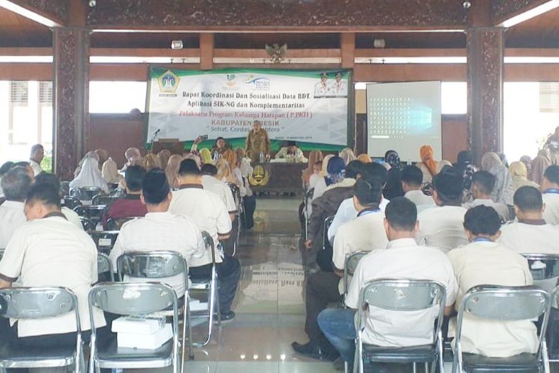 Dinsos Gresik Perbarui Data Terpadu Agar Bansos Tepat Sasaran