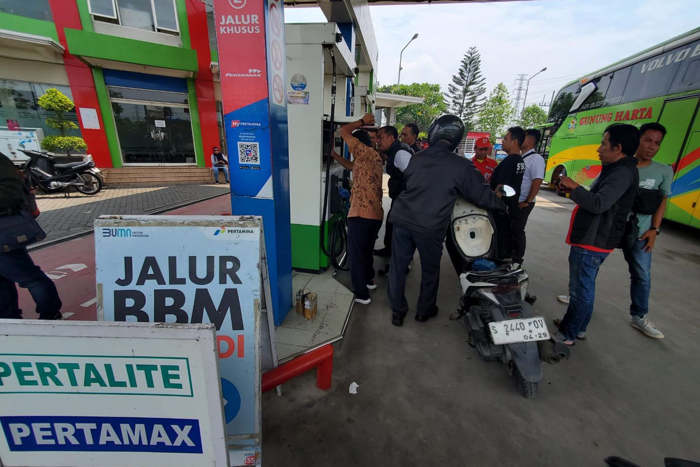 Isu Pertamax Oplosan, Pemkot dan Polres Mojokerto Kota Sidak ke SPBU