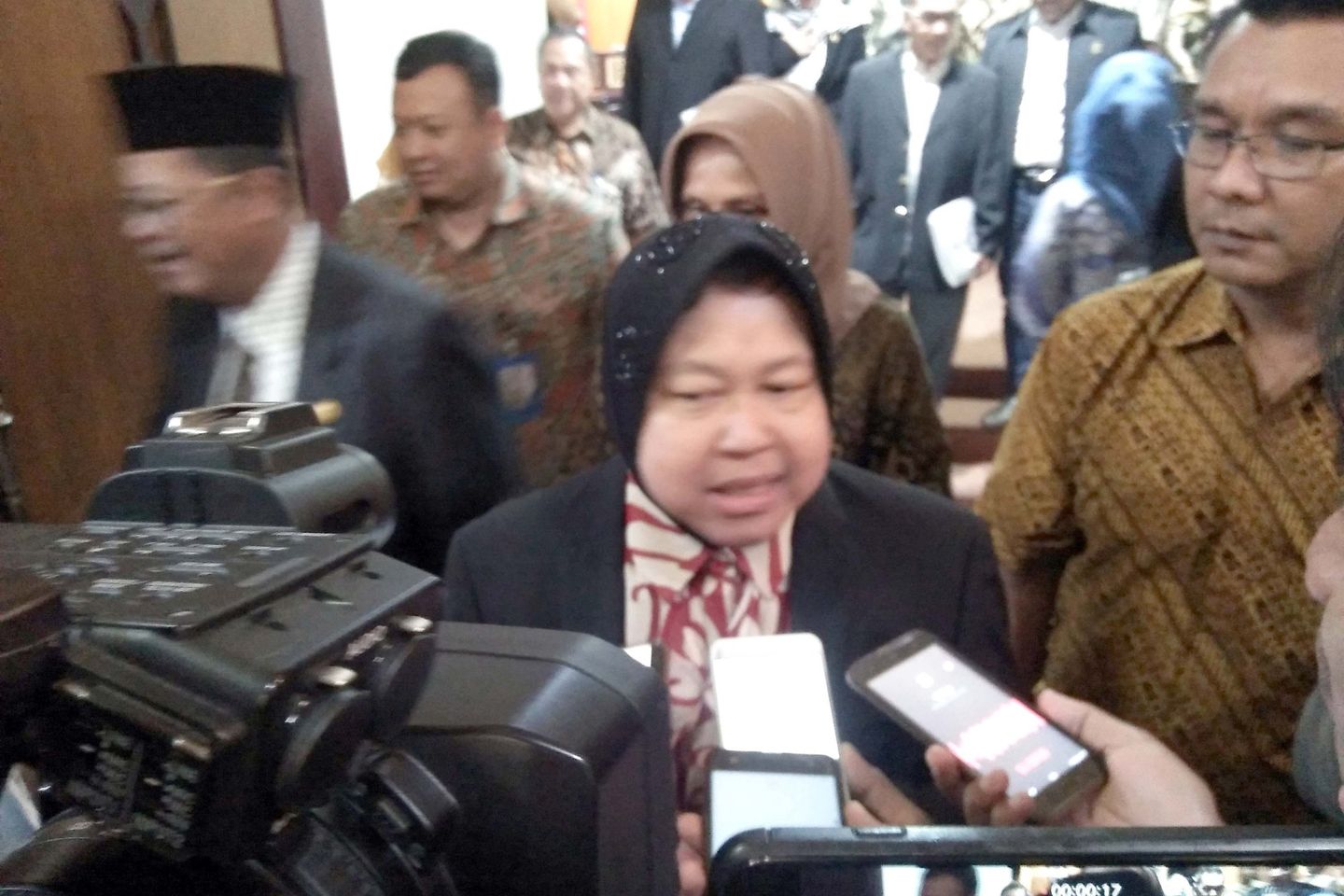 Risma Enggan Komentari Masalah Kepengurusan PDI Perjuangan