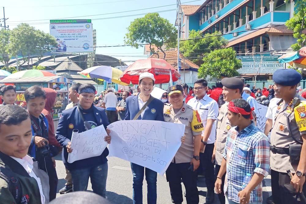 Mahasiswa Ikut Aksi Demo, Rektor Unitomo dan Untag Keluarkan Surat Edaran