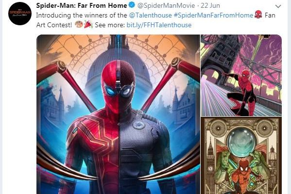 Ilustrator Malang Juara Lomba Poster Film Terbaru Spider Man 