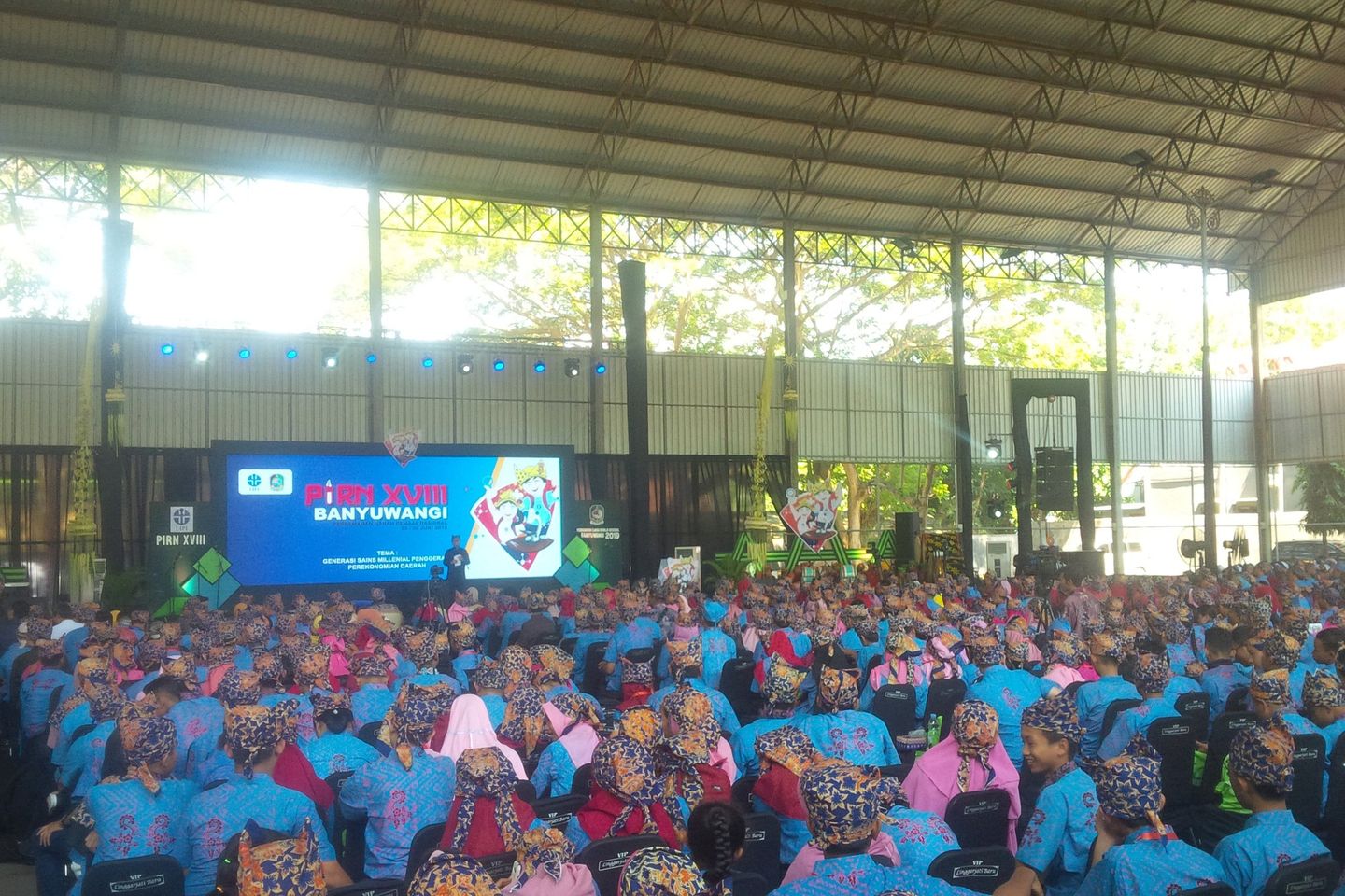 Kemah Ilmiah LIPI di Banyuwangi Pesertanya Capai 1.000 Pelajar