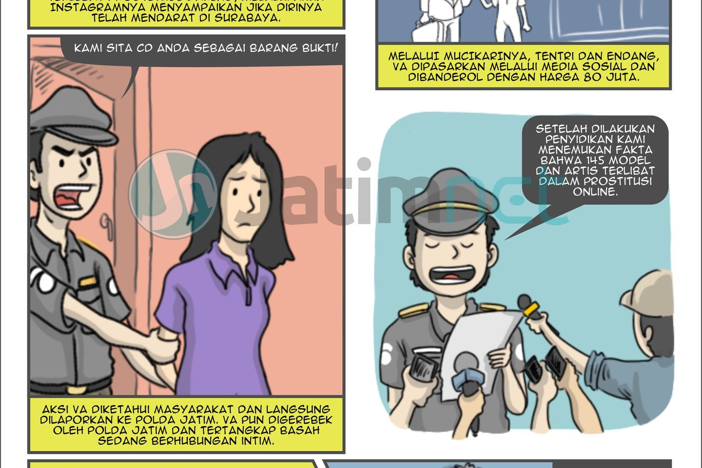 Ada Artis di Balik Prostitusi