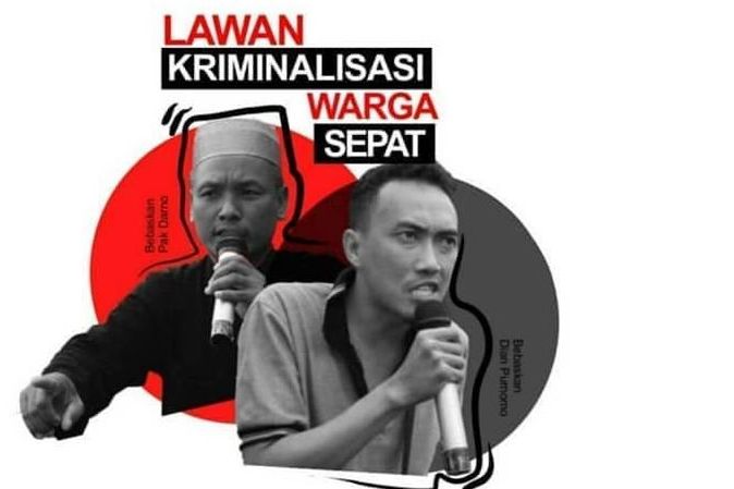 Dua Pejuang Lingkungan Waduk Sepat Akhirnya Bebas