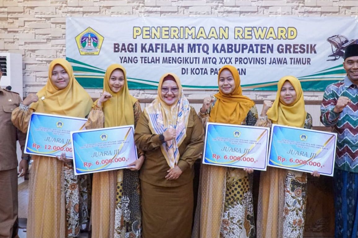 Pemkab Gresik Beri Hadiah Uang pada Juara MTQ Jatim 2023, Terlambat akibat Covid