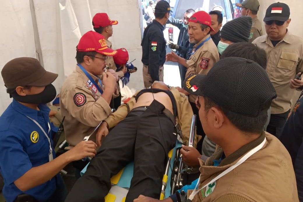 Hadiri Jambore Tagana, Bupati Pasuruan Mendadak Ambruk di Bromo