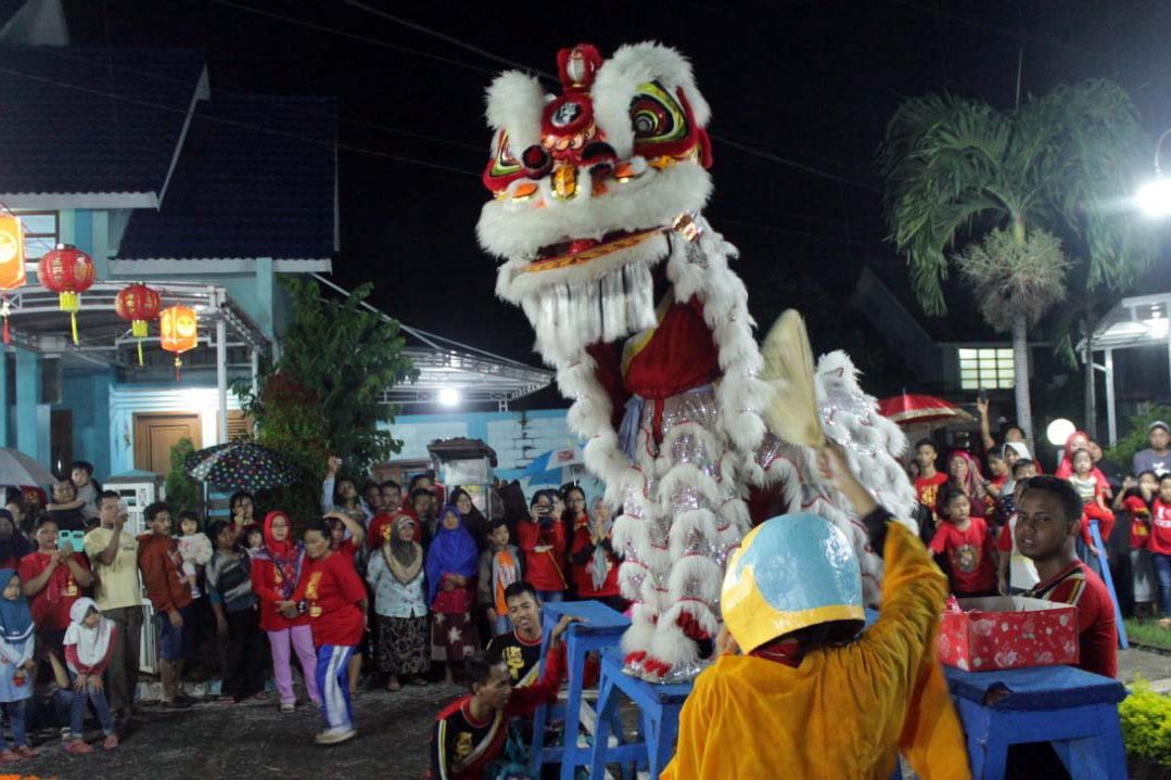 Meriahnya Perayaan Imlek di Kota Reog