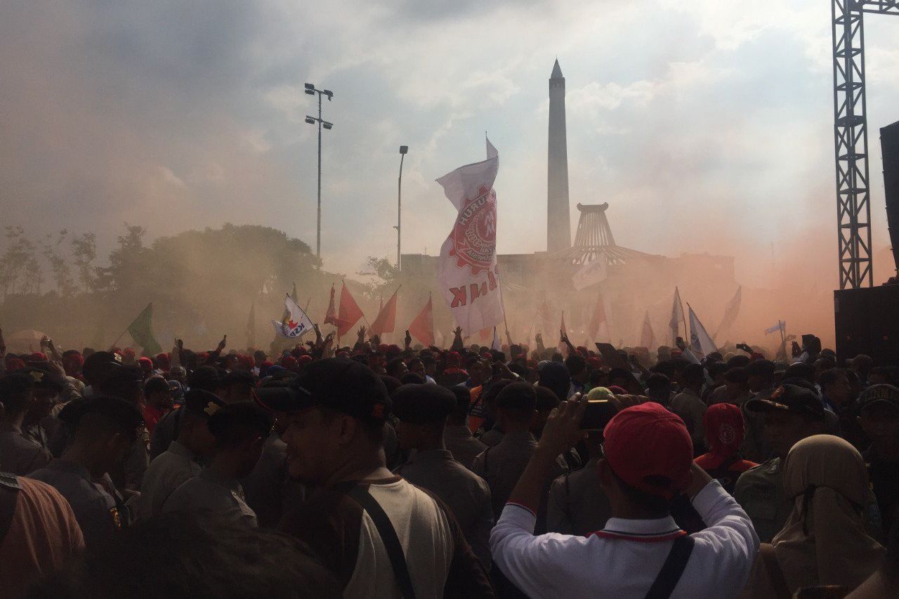 Kontras Pertanyakan Penangkapan Mahasiswa dalam Peringatan <em>May Day </em>Surabaya