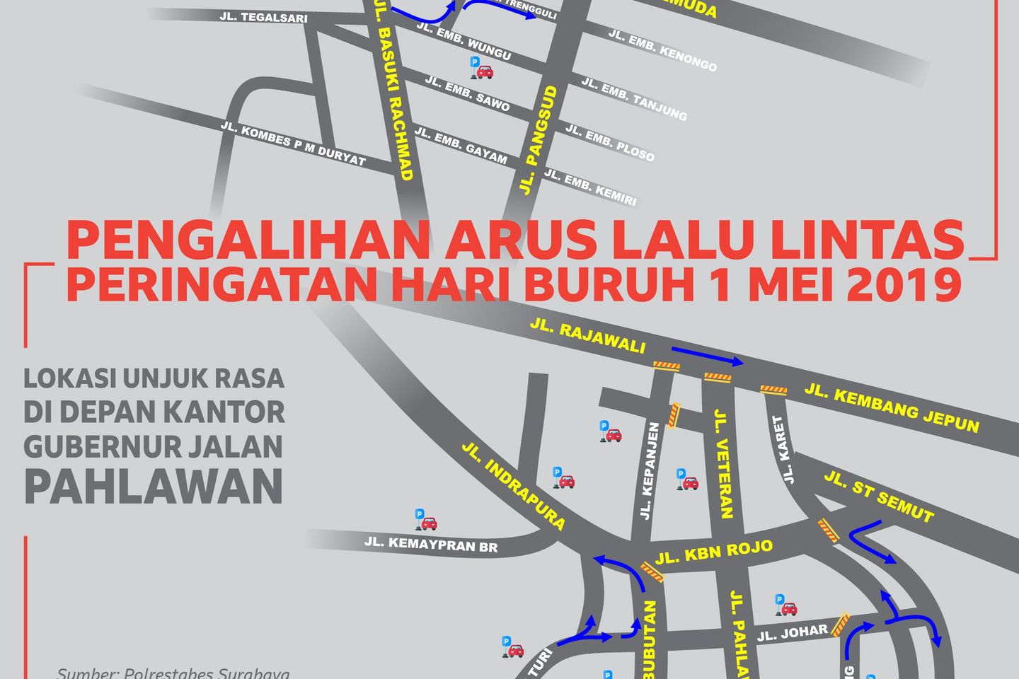 Hindari Ruas Jalan Ini