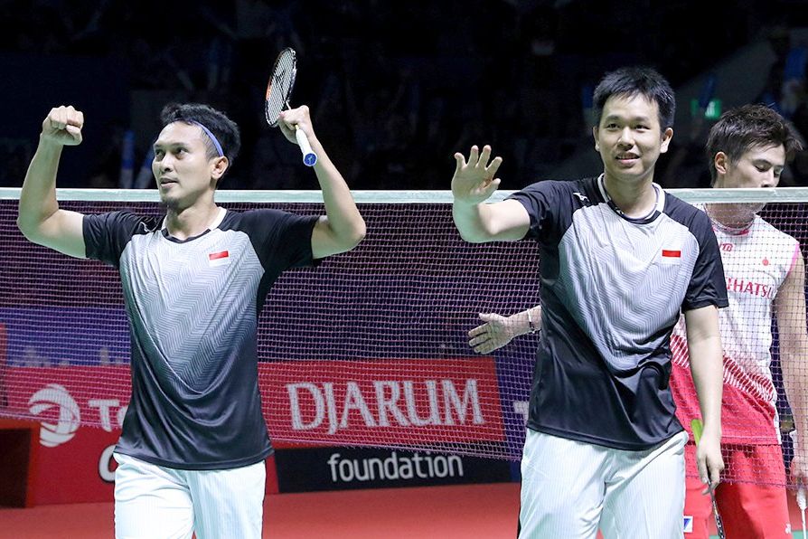 Hendra/Ahsan Kembali Duduki Peringkat Dua Dunia yang Pernah Diraih Tiga Tahun Lalu