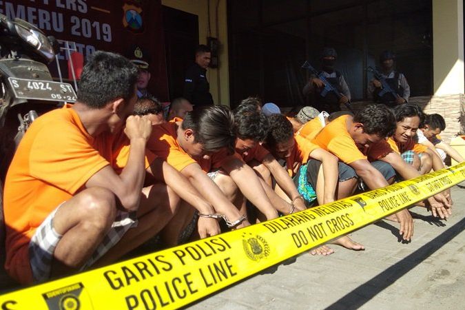Curat Dominasi Penangkapan Sikat Semeru 2019 di Mojokerto 