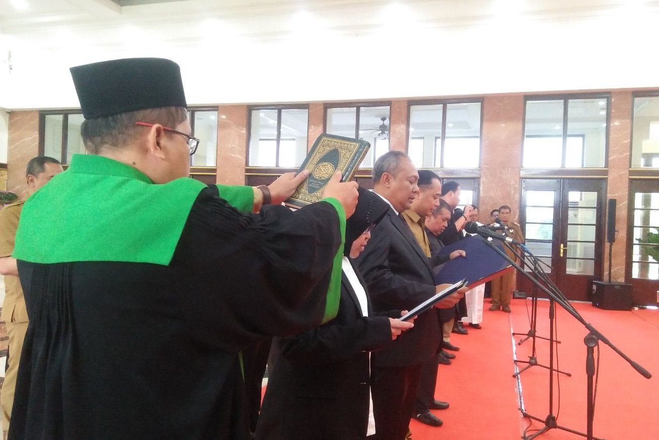 Pemkot Gelar Sumpah Pengurus Kelola Aset Tanah YKP