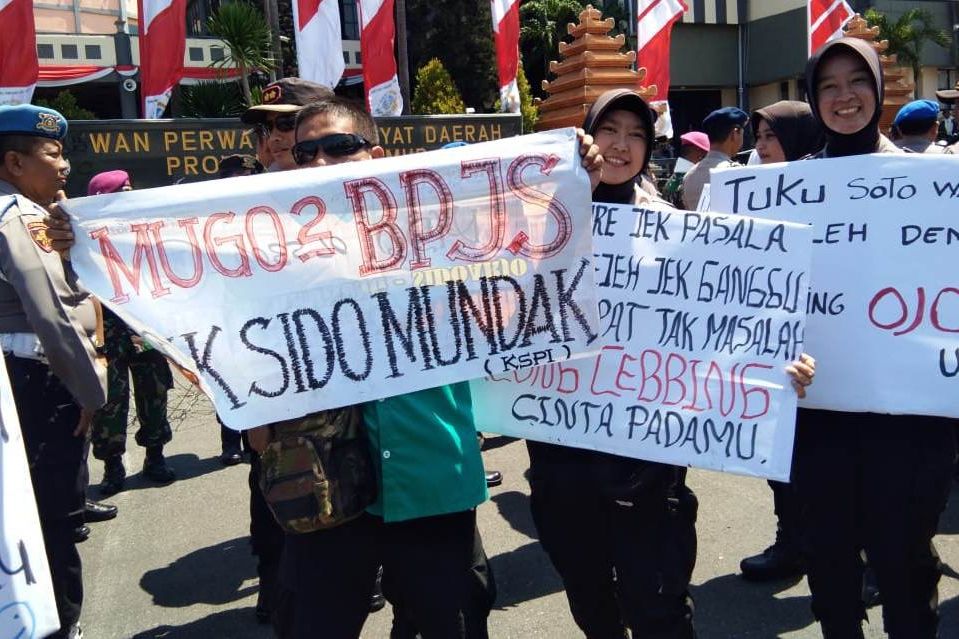 Pasca Aksi, Perwakilan Buruh Jatim Kawal Tuntutan ke Dua Kementerian di Jakarta