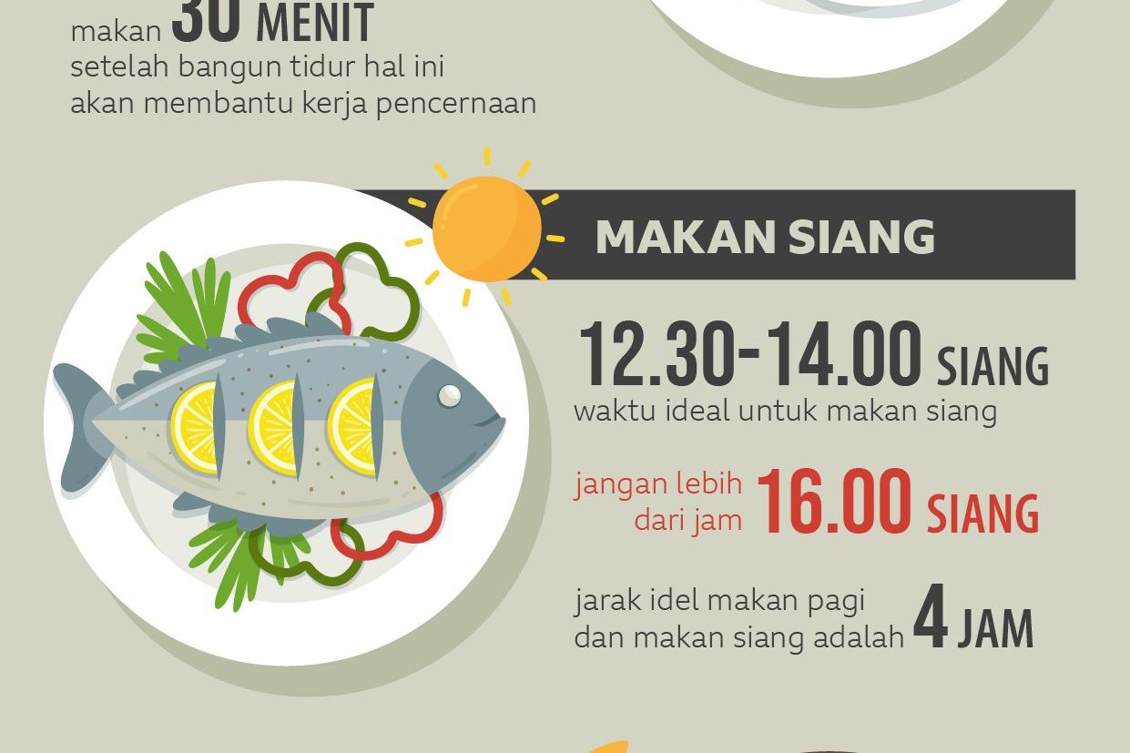 Pola Hidup Sehat Jam Makan yang Baik
