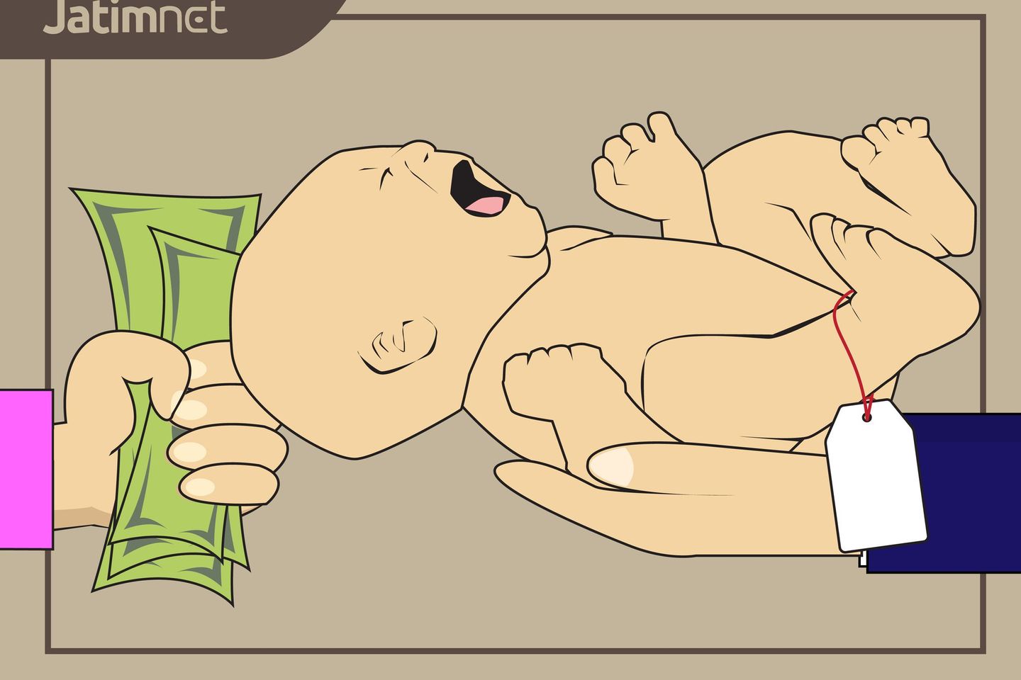 Kasus Penjual Bayi Via Medsos Segera Disidangkan