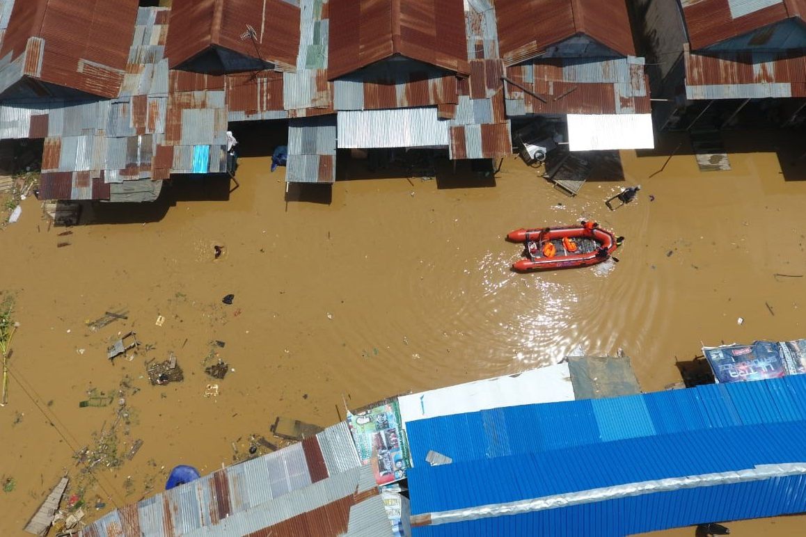 1.300 KK Warga Kota Jayapura Terdampak Banjir dan Longsor