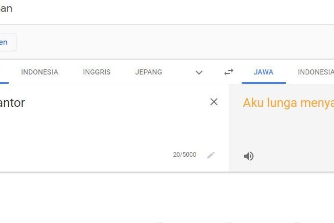 <em>Mbah</em> Google Kini Bisa Terjemahkan Bahasa Jawa dan Sunda