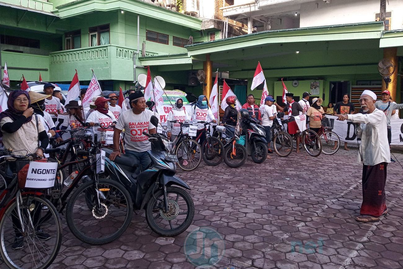 Sholawat Iringi Perjuangan Warga Banyuwangi Tolak Perluasan Tambang