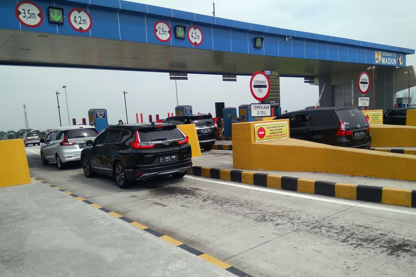 Kendaraan yang Lewat Tol Madiun Meningkat 57,3 Persen