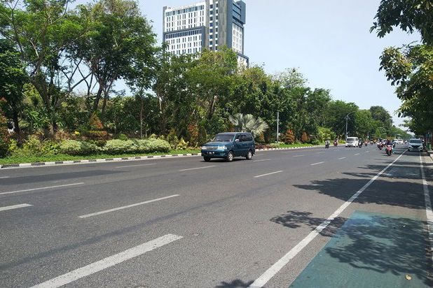 Libur Iduladha, Jalanan di Surabaya Lengang