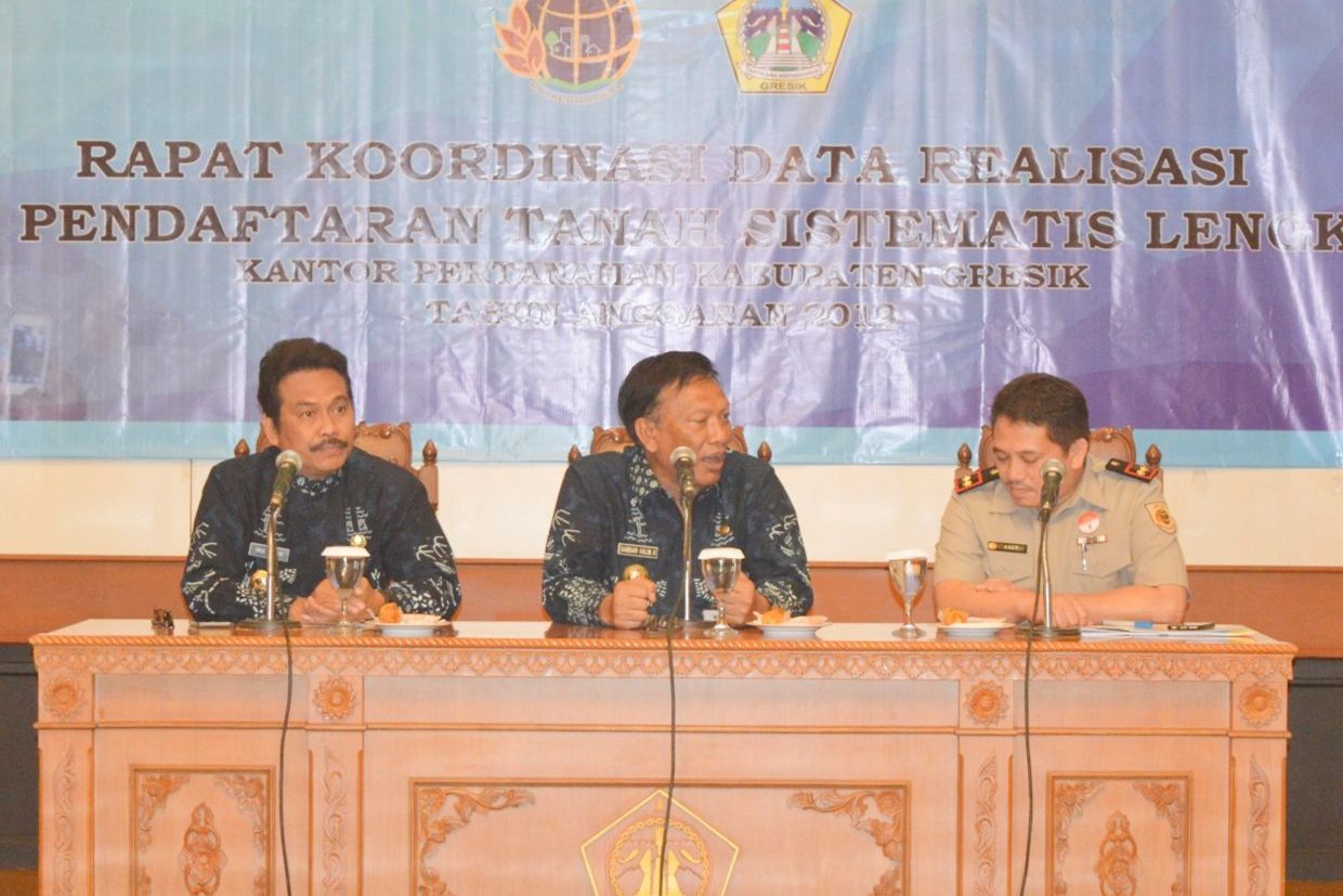 Pemkab Gresik Percepat Penyelesaian Sertifikat 23.419 Bidang Tanah