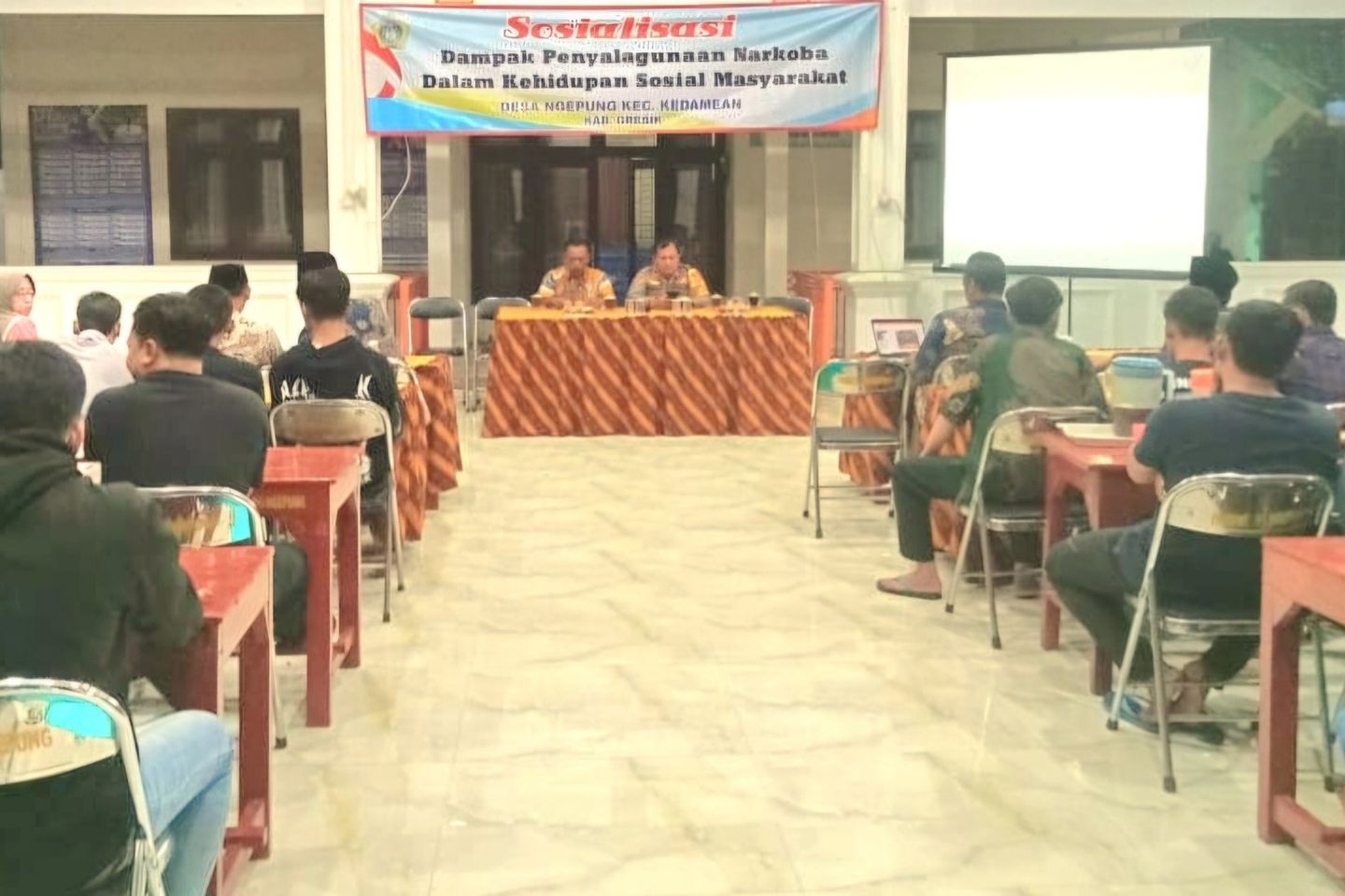 Deklarasikan Tangkal Narkoba, Desa Ngepung Komitmen Ciptakan Desa Bersih Narkoba