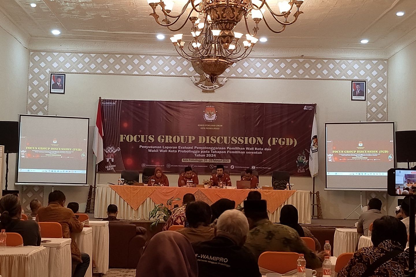 KPU Kota Probolinggo Evaluasi Pemilu dan Pilkada 2024, Coklit Data Pemilih Masih Jadi Tantangan