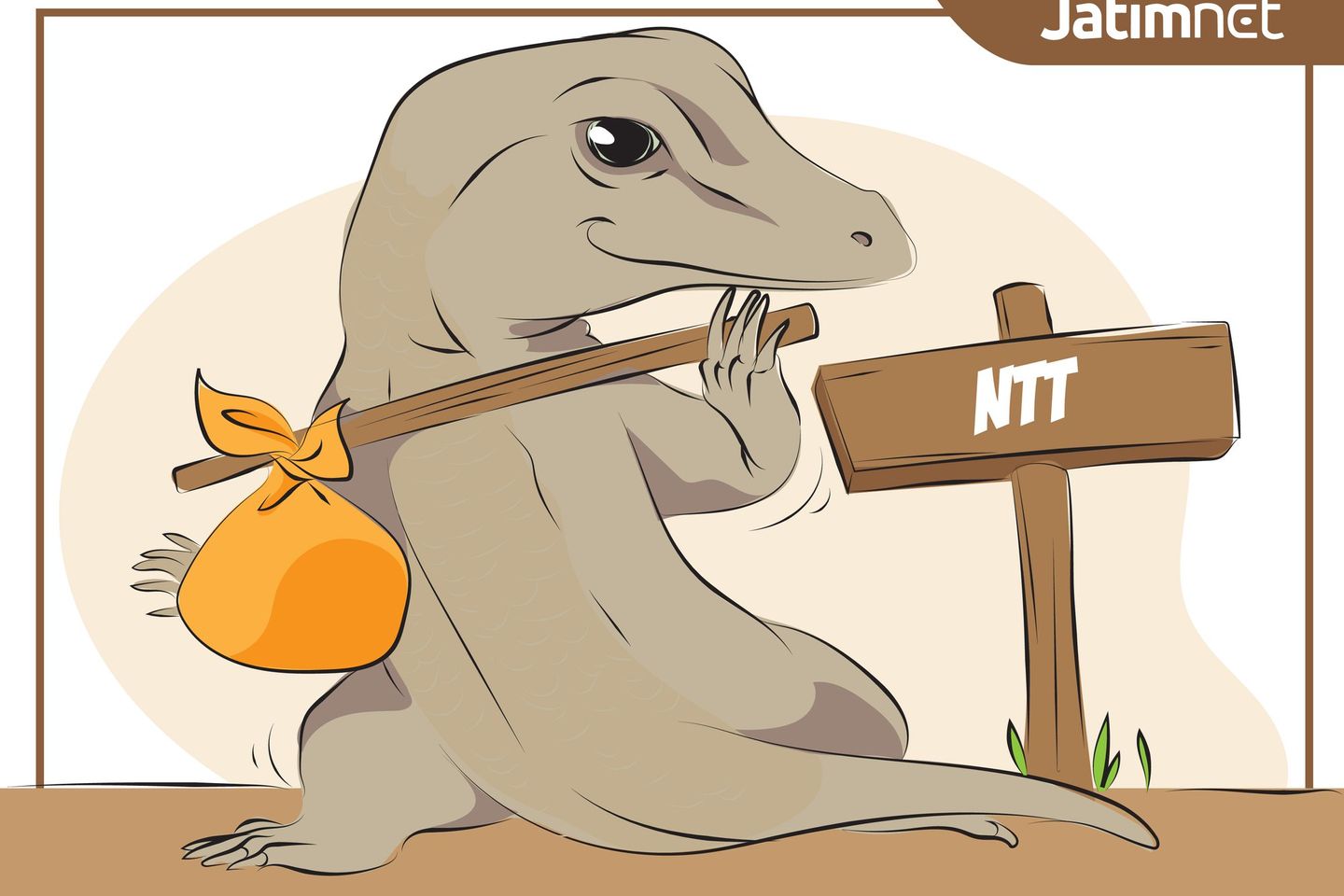 Gagal Diselundupkan, Anak Komodo Segera Dipulangkan ke Habitat