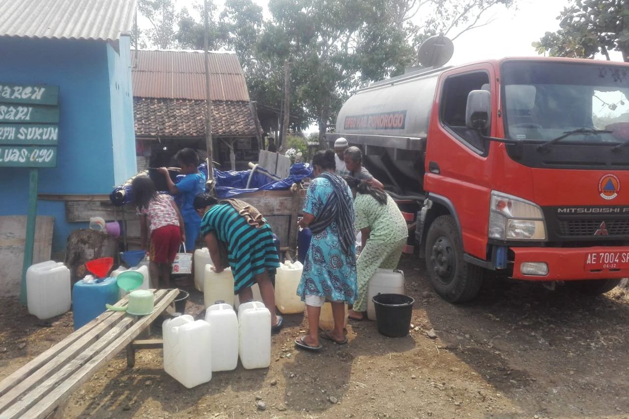 Awal Musim Hujan, Puluhan Ribu Warga Ponorogo Terdampak Kekeringan