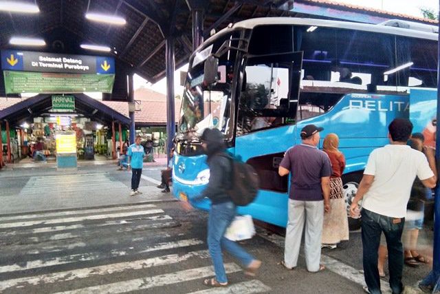 Puncak Arus Balik di Terminal Purabaya Diprediksi Malam Ini