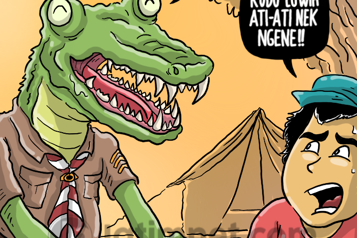 Guru Pramuka Pemangsa Anak