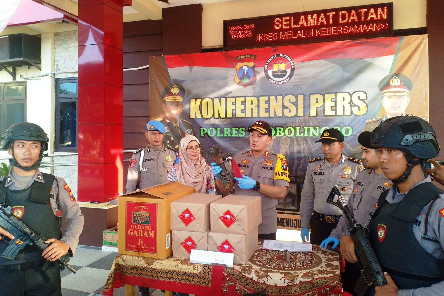 Komplotan Penggelapan Rokok Senilai Rp 1,5 Miliar Dibekuk Polisi
