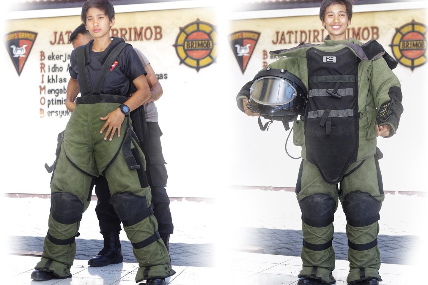 Ima, Gegana Perempuan Penjinak Bom