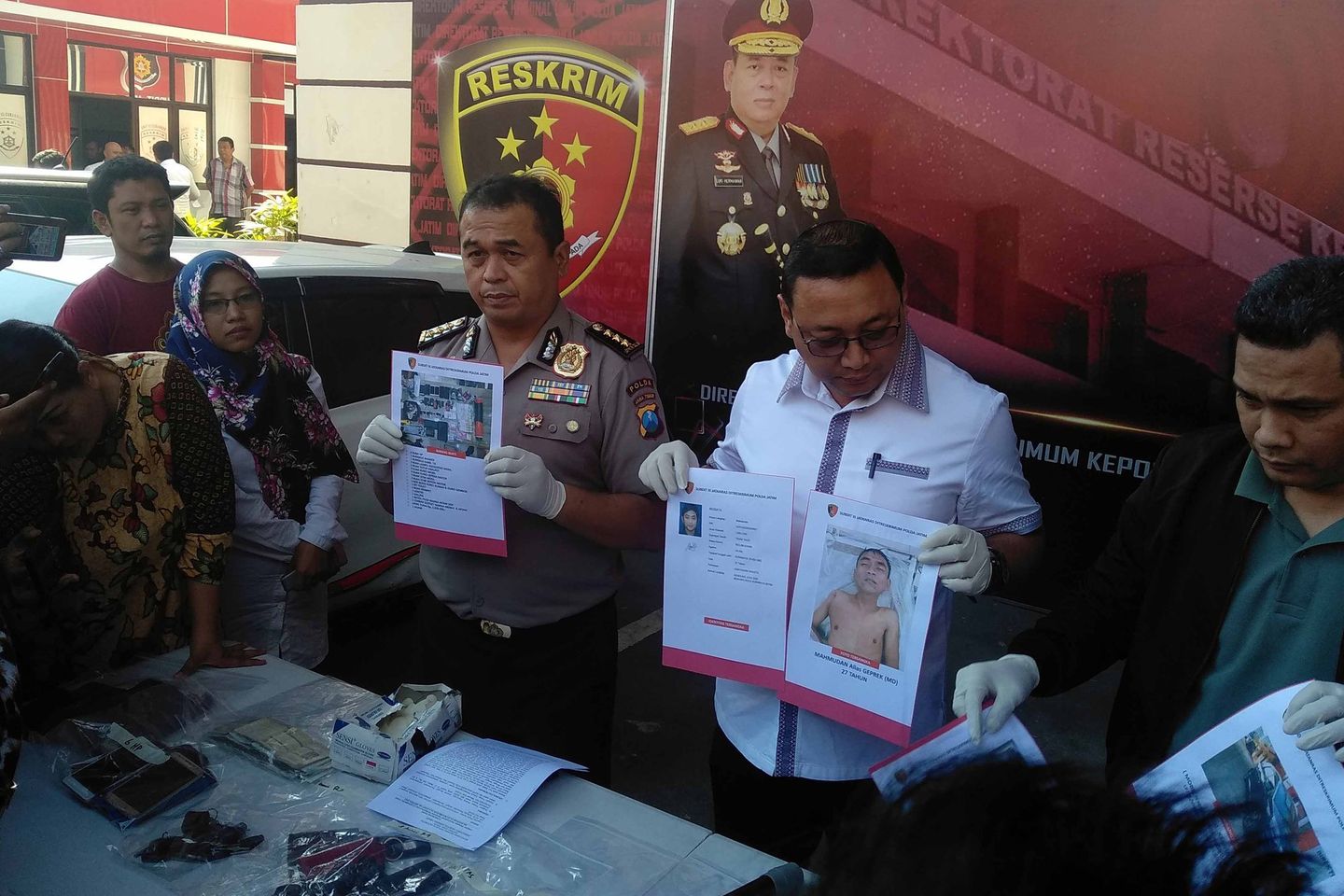 Komplotan Mahmudan Sudah Curi 10 Kendaraan di Gresik