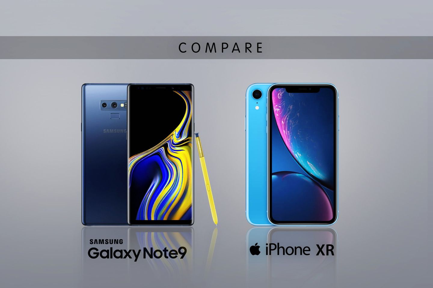 Adu Cepat iPhone XR vs Galaxy Note 9