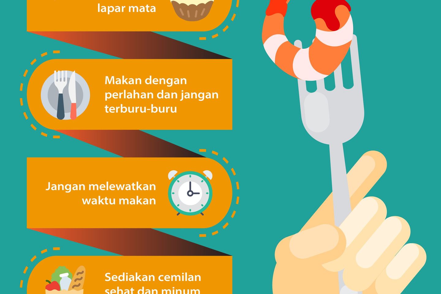 Tips Pola Makan yang Benar agar Berat Badan Ideal